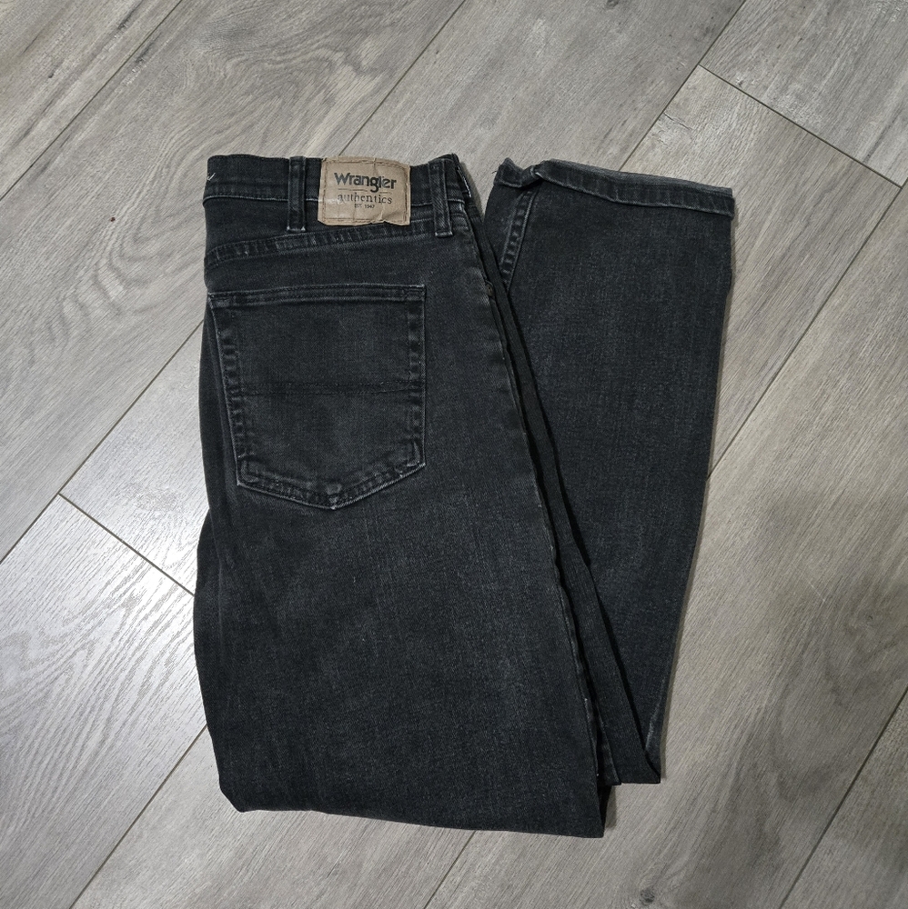 Wrangler Men's Black Jeans